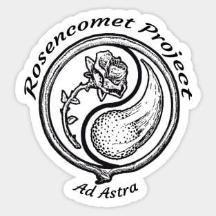 Rosencomet Project Sticker